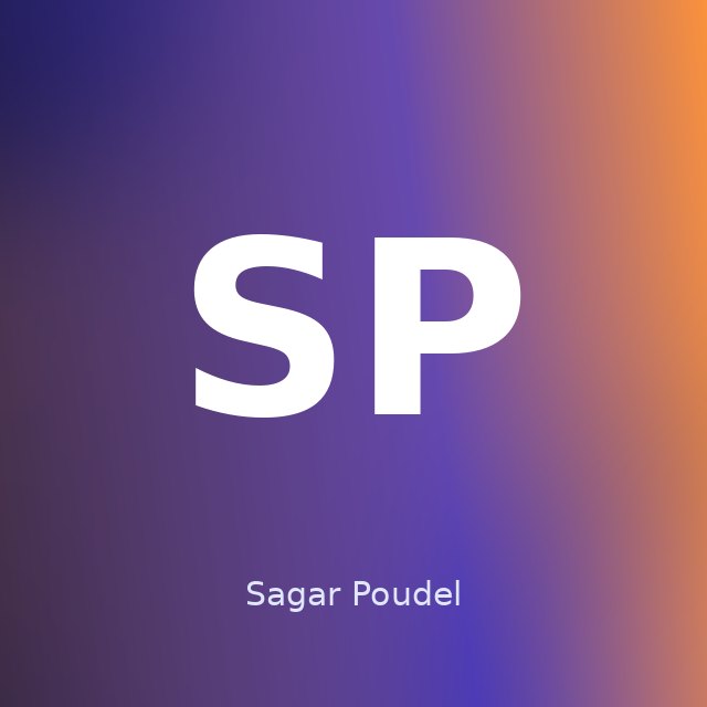 Sagar Poudel